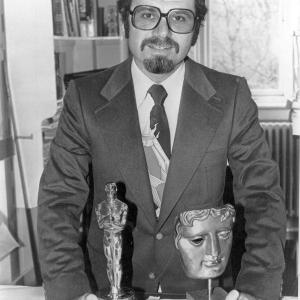 Zoran with his Oscar and BAFTA awards for 