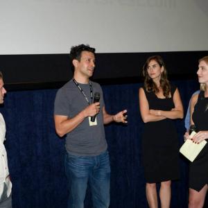 Q&A after the screening of 'Quit' at the 2015 LA Shorts Fest