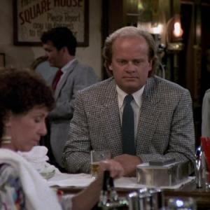 Still of Kelsey Grammer and Rhea Perlman in Cheers 1982
