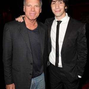 David Permut and Justin Long at YOUTH IN REVOLT Los Angeles Premiere