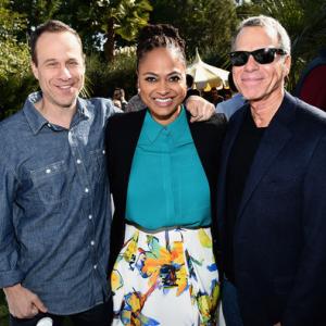 David Permut with Stephen Belber and Ava DuVernay