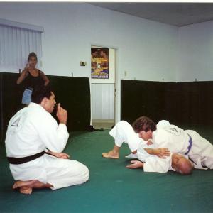 Training with Grand Master Helio and Royce Gracie