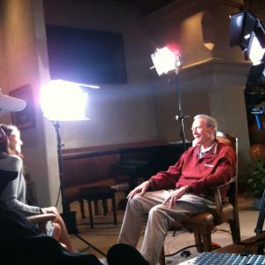 Filming Clint Eastwood for Back9 Network