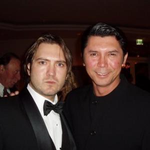 Supermodel Showdown  Costa Rica 2006 Director DJ Perry with Lou Diamond Phillips at the Night of 100 Stars