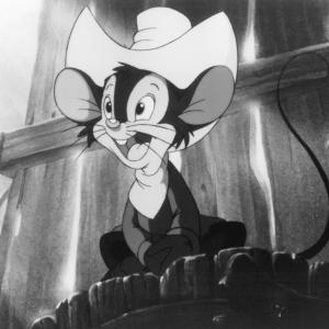 Still of John Cleese Cathy Cavadini Nehemiah Persoff and Erica Yohn in An American Tail Fievel Goes West 1991