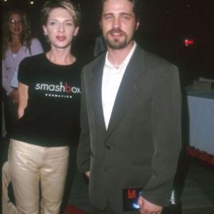 Jason Priestley and Ashlee Petersen at event of Double Jeopardy (1999)