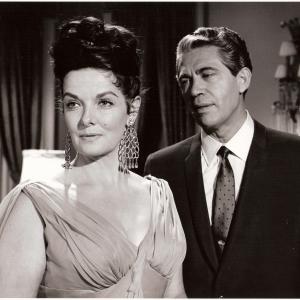 Jane Russell, Peter Savage in 