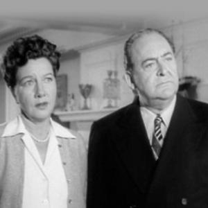 Edward Arnold and Mary Philips in Dear Brat 1951