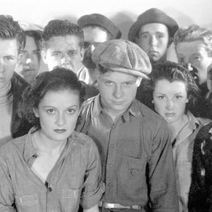 Still of Dorothy Coonan Wellman Frankie Darro Rochelle Hudson and Edwin Phillips in Wild Boys of the Road 1933