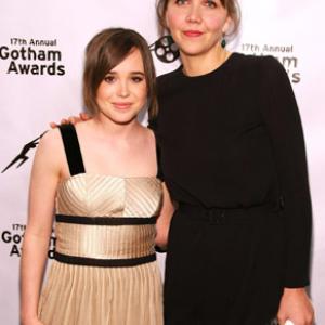 Maggie Gyllenhaal and Ellen Page