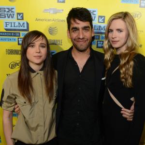 Ellen Page and Zal Batmanglij at event of The East (2013)