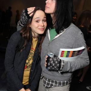 Ellen Page and Sarah Silverman