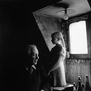Pablo Picasso in his Paris Studio c 1950