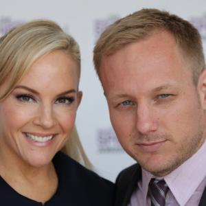 Rachael Harris and Robbie Pickering