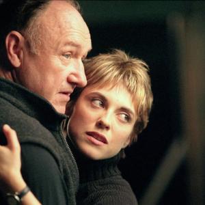 Still of Gene Hackman and Rebecca Pidgeon in Heist (2001)
