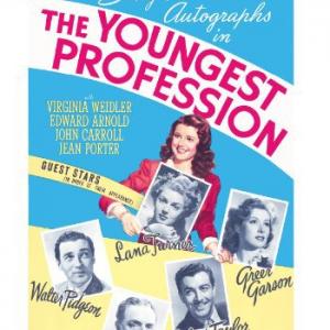 William Powell Robert Taylor Lana Turner Greer Garson Walter Pidgeon and Virginia Weidler in The Youngest Profession 1943