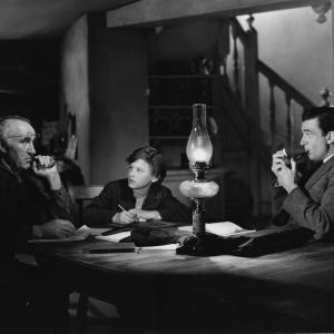 Still of Roddy McDowall, Donald Crisp and Walter Pidgeon in How Green Was My Valley (1941)