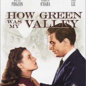 Maureen OHara and Walter Pidgeon in How Green Was My Valley 1941