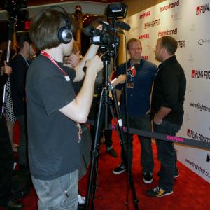 Film 4 FrightFest - 2011 Brett & Drew Pierce talking to the UK media. *DEADHEADS UK Premiere