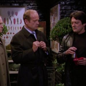 Still of Kelsey Grammer, David Hyde Pierce and John Vickery in Frasier (1993)