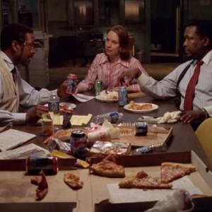 Still of Clarke Peters Wendell Pierce and Amy Ryan in Blake 2002