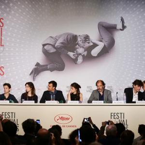 Franois Ozon Graldine Pailhas Frdric Pierrot Fantin Ravat and Marine Vacth at event of Jauna ir grazi 2013