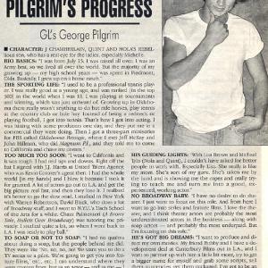 Guiding Light Interview - PILGRIM'S PROGRESS by Caelie M Haines