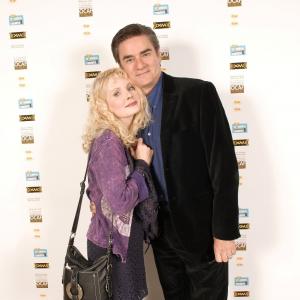 Leah Pinsent and Peter Keleghan on the 12th Annual Canadian Comedy Awards Red Carpet.
