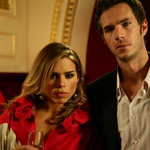 Still of James DArcy and Billie Piper in Secret Diary of a Call Girl 2007