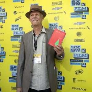 Turk Pipkin with his novel When Angels Sing at the SXSW World Premiere of Angels Sing