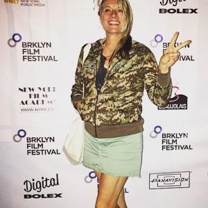 Director/Writer Sarah Pirozek at the Brooklyn Film Festival