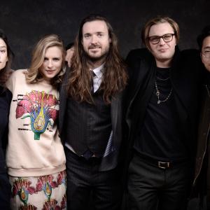 Michael Pitt Brit Marling Mike Cahill Astrid BergsFrisbey and Steven Yeun