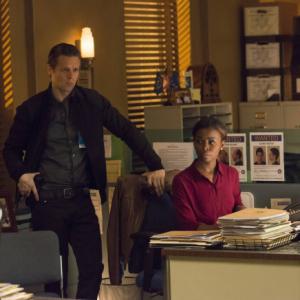 Still of Jacob Pitts and Erica Tazel in Justified 2010