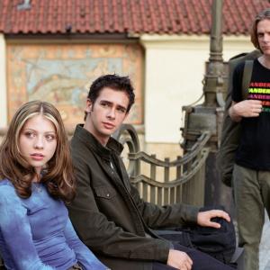 Still of Michelle Trachtenberg, Jacob Pitts and Scott Mechlowicz in Kelyje po Europa (2004)