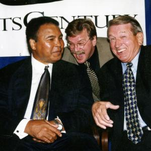 At ESPN Sport Century Event at the U.S. Capitol in Washington, D.C., with Mohammed Ali and Johnny Unitas.