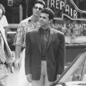 Still of Michael Keaton Rachel Ticotin and Tony Plana in One Good Cop 1991