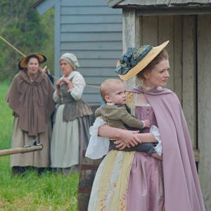 Mary Woodhull with Baby Thomas in Setauket TURN AMC