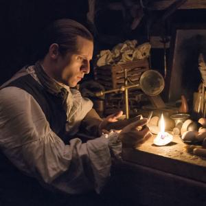 Abraham Woodhull perfecting Tradecraft as played by Jamie Bell on TURN Washingtons Spies