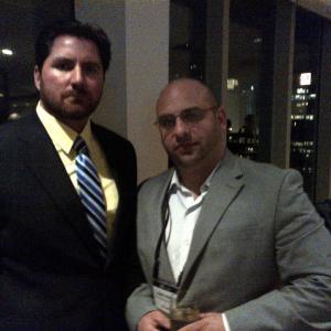 Cory Poccia and Matt Hynes at the NYC Entrepreneurs Organization Gala
