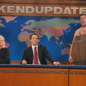 Still of Amy Poehler Jason Sudeikis and Seth Meyers in Saturday Night Live 1975