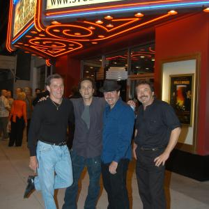 At the BOILER MAKER Los Angeles Premiere with Director Paul T Murray Star Arie Verveen from SONS OF ANARCHY Producer Ed Polgardy and Art Director Mike Gaglio