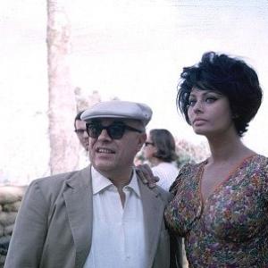 Sophia Loren and husband Carlo Ponti c 1965