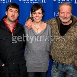 Paul Popplewell, Olivia Colman, Peter Mullan at Sundance Film Festival 2011