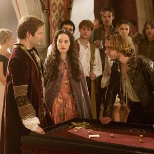 Still of Anna Popplewell, Toby Regbo and Evan Buliung in Reign (2013)