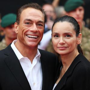 JeanClaude Van Damme and Gladys Portugues