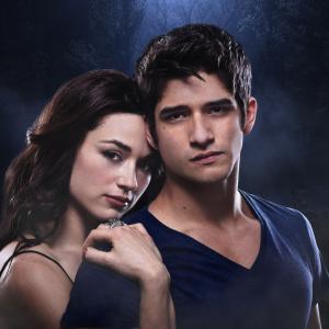 Still of Tyler Posey and Crystal Reed in Teen Wolf 2011