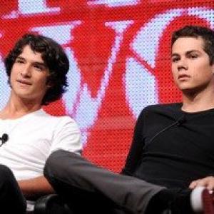 Tyler Posey and Dylan O'Brien at the TV Critics Assoc. 2010
