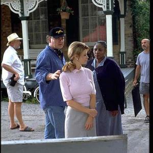 David Winning directing Markie Post and Sandi Ross from the episode 