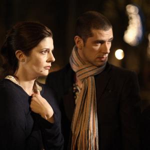 Still of Chiara Mastroianni and Melvil Poupaud in Un conte de Noël (2008)