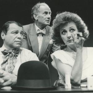 Udana with Art Metrano and Joey Bishop Fatty 1985 The stage production of the life of Fatty Arbuckle